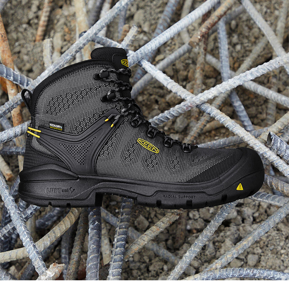 Keen Men's Dearborn 6 Inch Waterproof Work Boots with Carbon-Fiber Toe from GME Supply